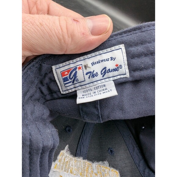 2003 Division I AA NCAA Football National Champions Delaware The Game Hat RARE - Picture 6 of 7